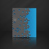 Hexagon Metal Banner N15
