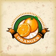 F&amp;B Labels - Oranges N2