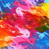 Abstract acrylic hand painted background N11