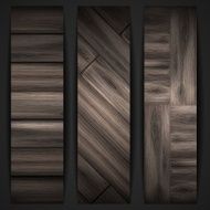 Wooden texture banner N52