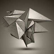 Asymmetric technical zink object complicated cybernetic element