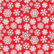 Festive Christmas and New Year seamless snoflakes pattern N6