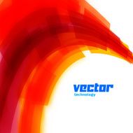 Vector swirl card with blurred edge N2