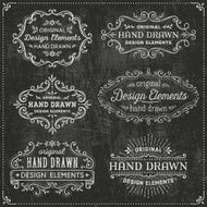 Chalkboard Frames and Banners N7