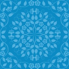 Abstract seamless floral pattern N77