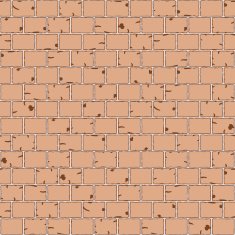 Seamless aged stone wall attern
