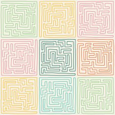 Labyrinth pattern N2