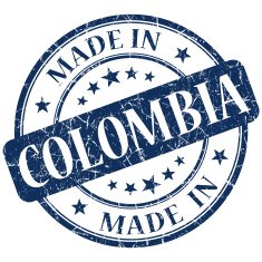 made in Colombia stamp N3