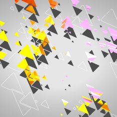 Abstract Geometric Shapes N194
