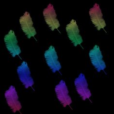 abstract magic feather background N2