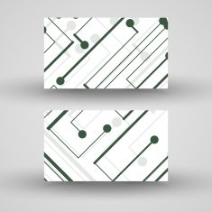 Vector business-card set for your design N488