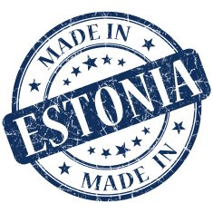 made in Estonia stamp N3