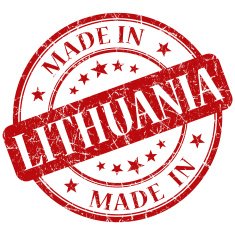 made in Lithuania stamp N3