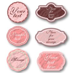 Vintage Retro Labels N4