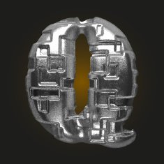 vector metal figure q N2