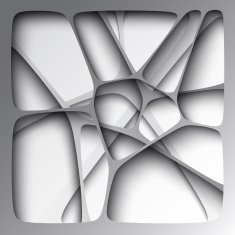 3d geometric background with shadows paper look graphic N9