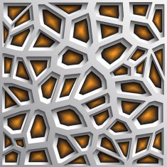 3d geometric background with shadows paper look graphic N11