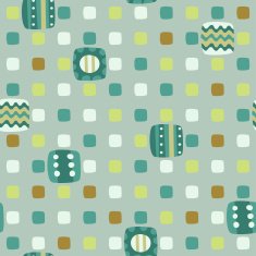 Seamless geometric background of squares