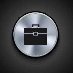 vector metal icon on gray background Eps10 N33