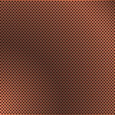 Aluminum grille round copper N2