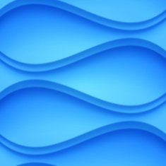 Blue shaded waves abstract vector background N3