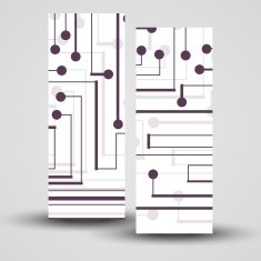 Vector banner set for your design N210