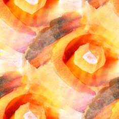 art picture watercolor seamless orange yellow