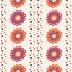 Seamless pattern with flowers N114