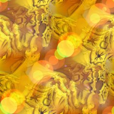 sun glare seamless texture of yellow abstract space planet backg