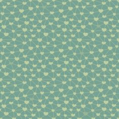 Seamless pattern with hearts linked together N3