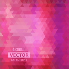Vector background with pink triangles N4