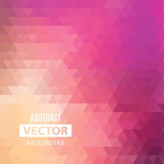 Vector background with pink triangles N5