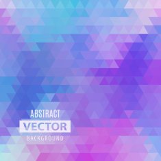 Vector background with pink triangles N9