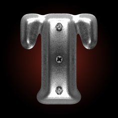 vector metal construction figure t N2