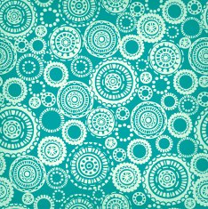 Ornamental blue lace seamless pattern N2