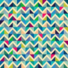 Abstract mosaic background made of colorful arrows N45