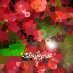 Abstract colorful shining circle vector background N3