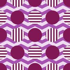 Seamless geometric pattern with circles N5