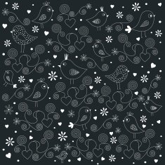 Black and white pattern in vector N2