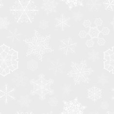 Christmas seamless pattern with big and small snowflakes N2