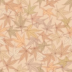 Autumn leaves seamless background N5