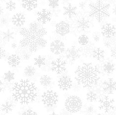 Christmas seamless pattern of snowflakes N8