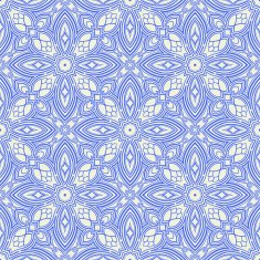 Blue vintage pattern N4