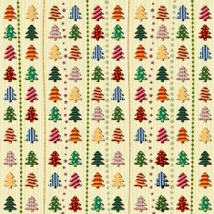 Seamless pattern with Christmas trees N32