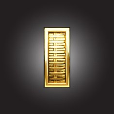 Vector golden figure i N2