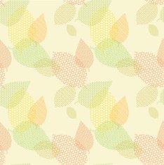 Abstract geometric vector background - leaves N2
