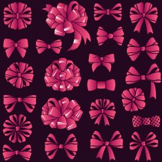 present bows set N2
