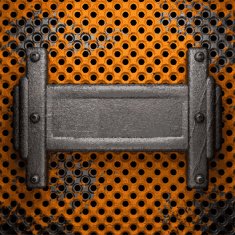 Old metal background N1357