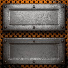 Old metal background N1361