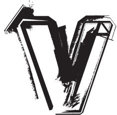 Grunge Font LETTER v N8